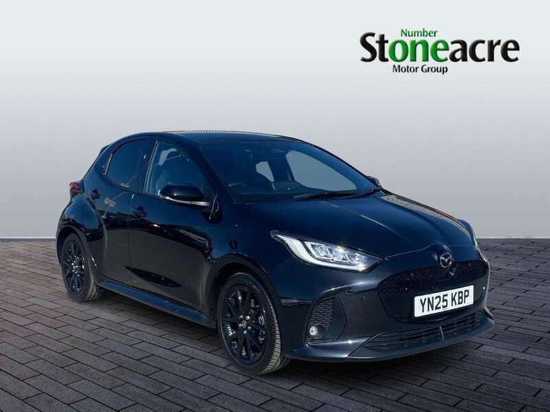 Black Used 2025 Mazda 2 Homura-Line Hatchback | £21,949 (Expensive) - Image 1/2