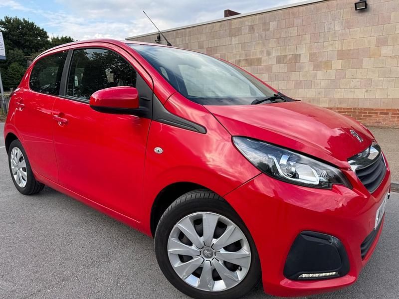 Red Used 2017 Peugeot 108 Active Hatchback | £2,595 (Super price) - Image 1/4