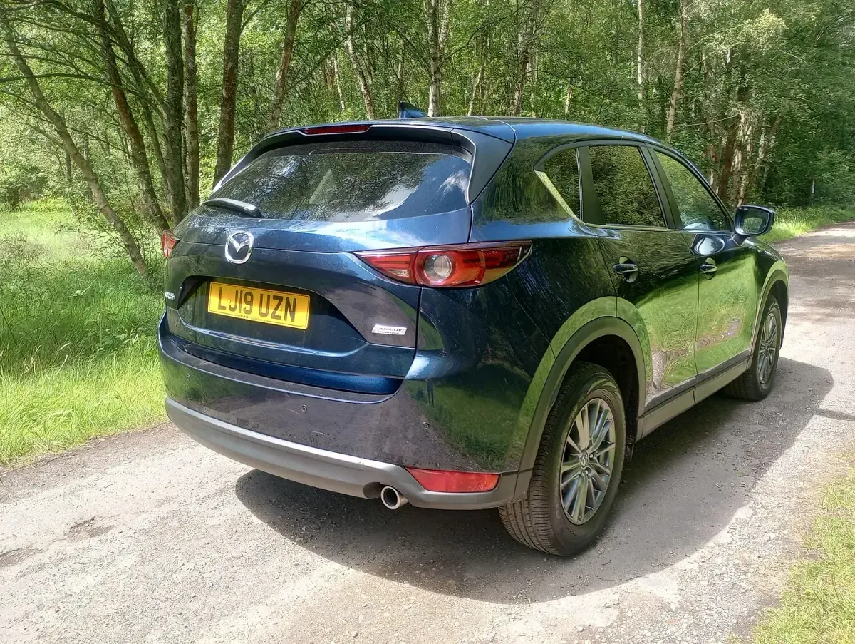 Used Mazda CX-5 150 HP (110 kW) 2019 Blue SUV