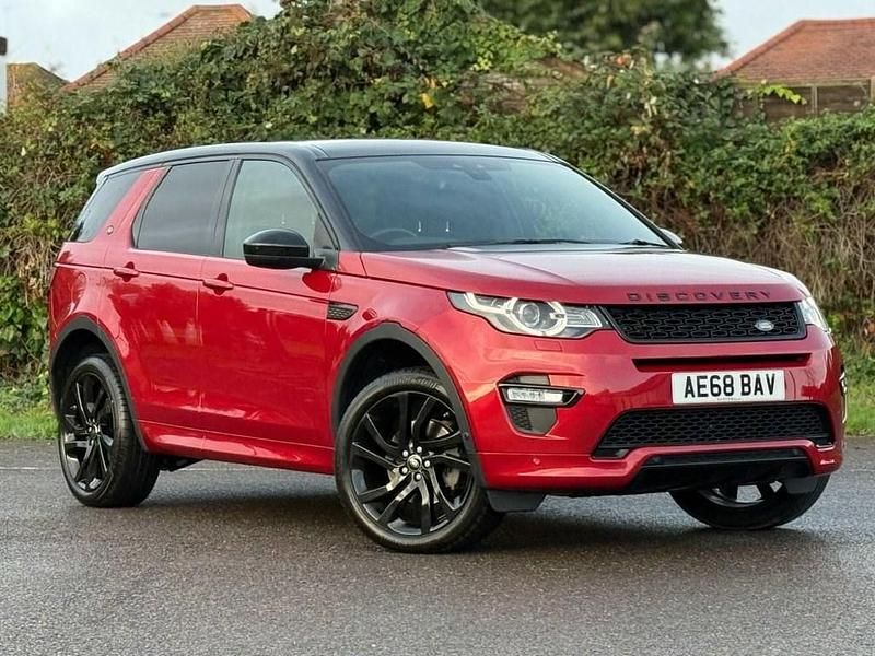 Red Used 2018 Land Rover Discovery Sport HSE Luxury SUV | £18,880 (Fair price) - Image 1/4