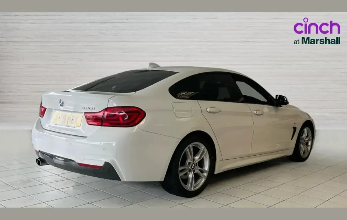 Used BMW 420 M Sport 184 HP (135 kW) 2019 White Coupe