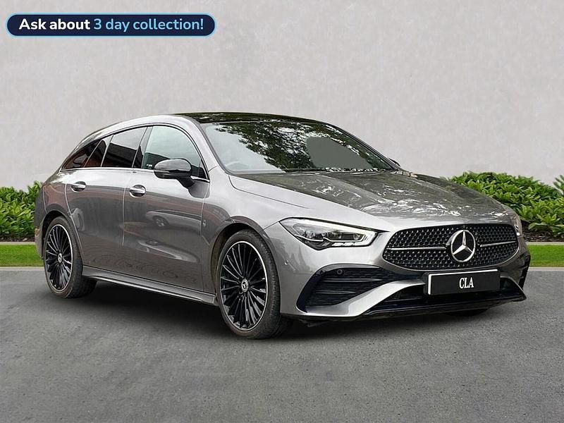 Grey Used 2023 Mercedes CLA220 AMG Line Premium Plus Sedan | £31,499 (A bit pricey) - Image 1/4