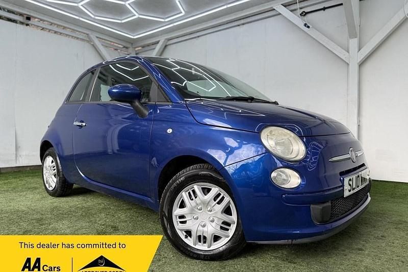 Used Fiat 500 Pop 69 HP (50 kW) 2010 Blue Hatchback