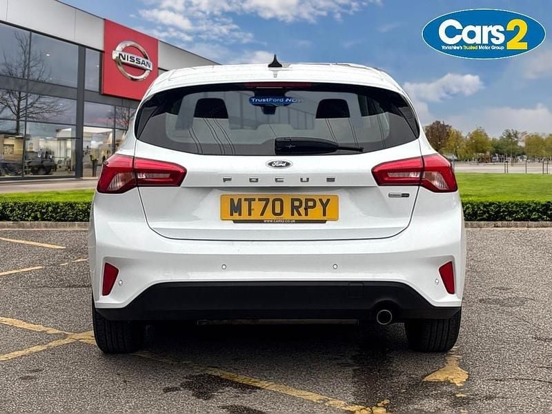 Used Ford Focus Titanium 123 HP (90 kW) 2020 White Hatchback