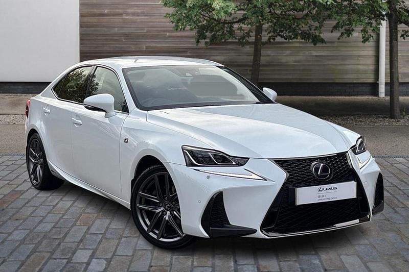 White Used 2018 Lexus IS300h Sport Line Sedan | £23,881 - Image 1/4