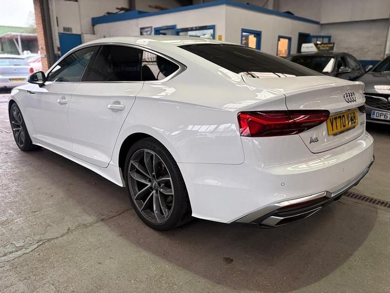 Used Audi A5 Sportback S-Line 2020 White Hatchback