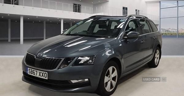 Used Skoda Octavia SE Technology 115 HP (84 kW) 2018 Grey Estate