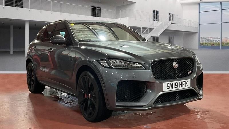 Used Jaguar F-Pace Supercharged 550 HP (404 kW) 2019 Grey SUV