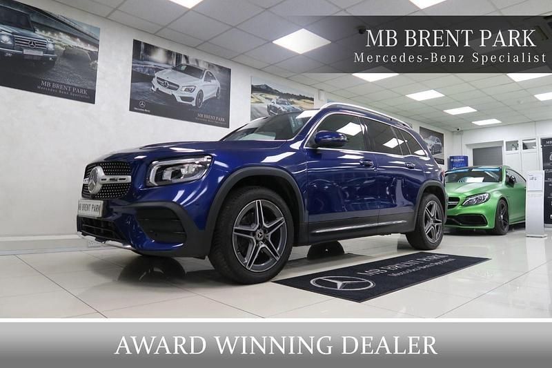 Blue Used 2021 Mercedes GLB200 AMG Line Premium SUV | £26,500 (Fair price) - Image 1/4