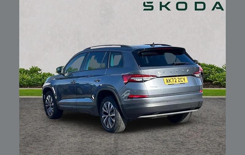 Used Skoda Kodiaq SE Drive 147 HP (108 kW) 2022 Graphite grey metallic SUV