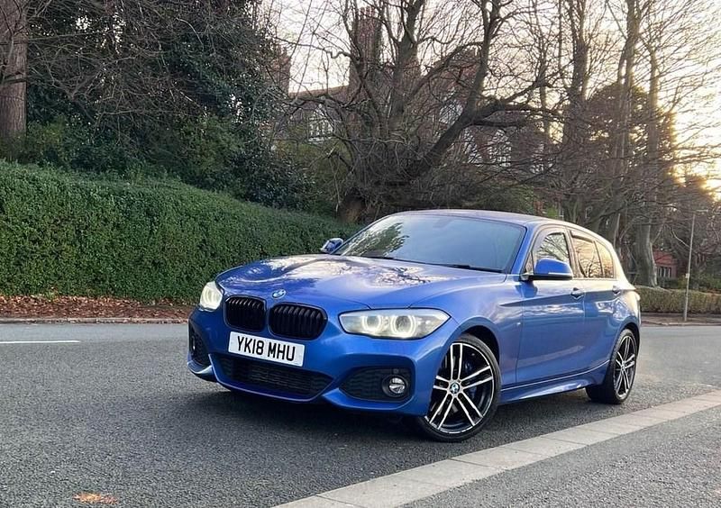 Used BMW 118 M Sport 2018 Blue Hatchback