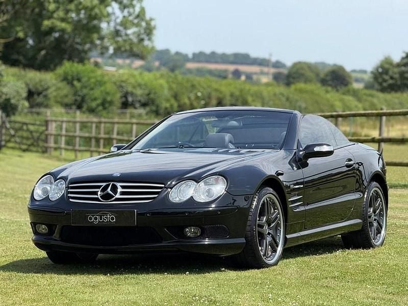 Used Mercedes SL55 AMG AMG 500 HP (367 kW) 2003 Black Cabriolet
