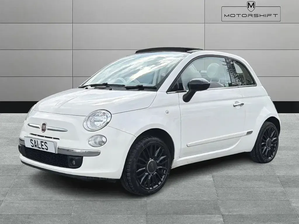 Używany Fiat 500C S 69 KM (50 kW) 2015 Biały Kabriolet