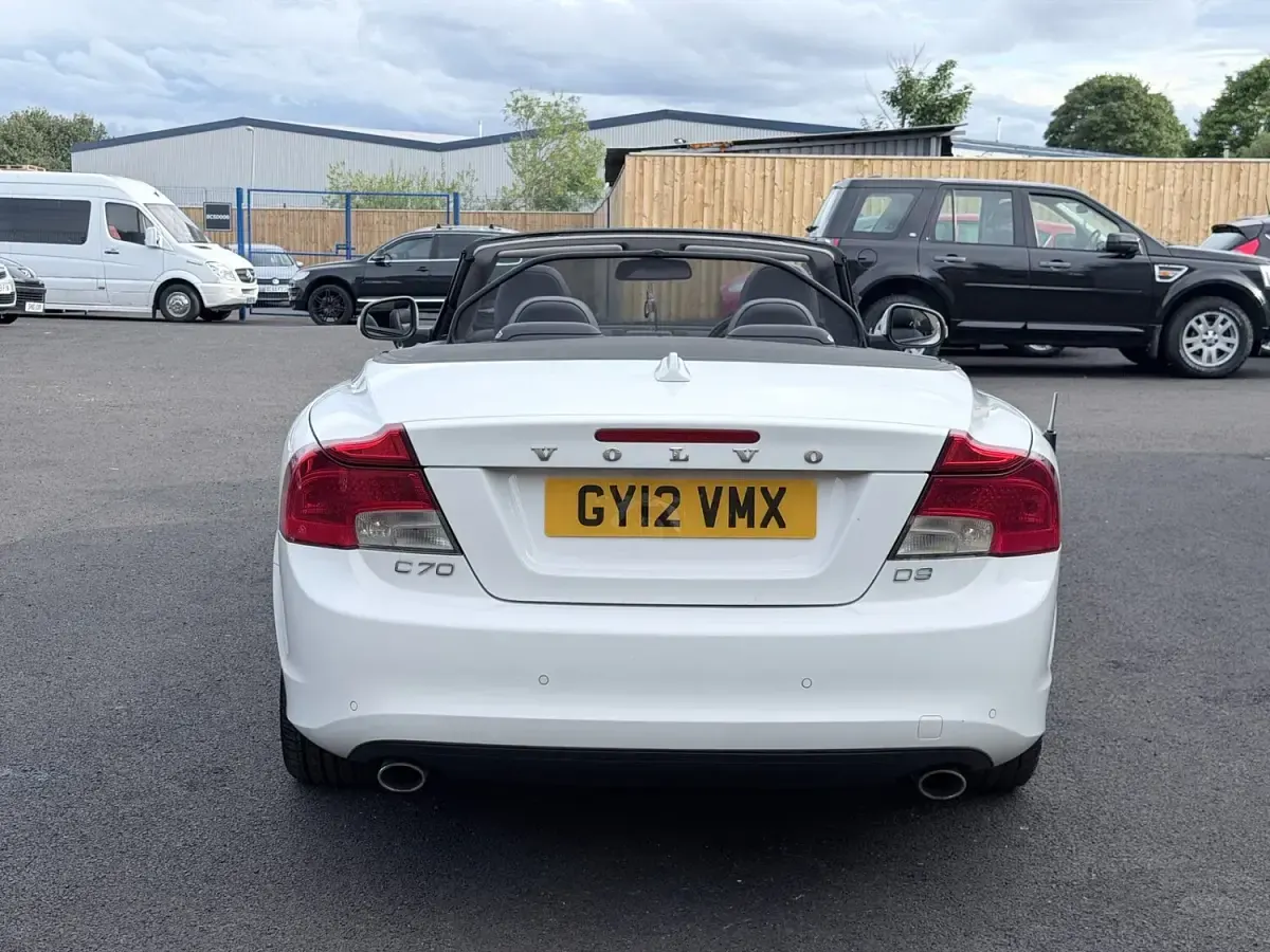 Used Volvo C70 SE Lux 2012 White Cabriolet