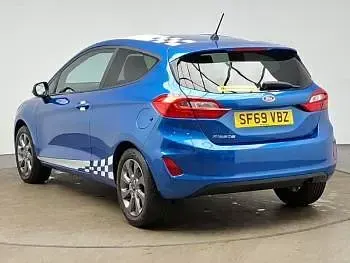 Used Ford Fiesta Trend 85 HP (62 kW) 2019 Blue Hatchback