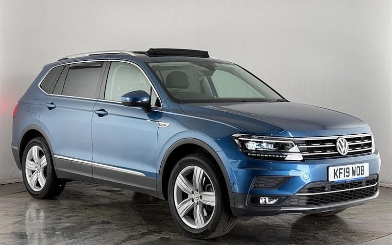 Usado VW Tiguan Allspace SEL 190 HP (139 kW) 2019 Azul SUV