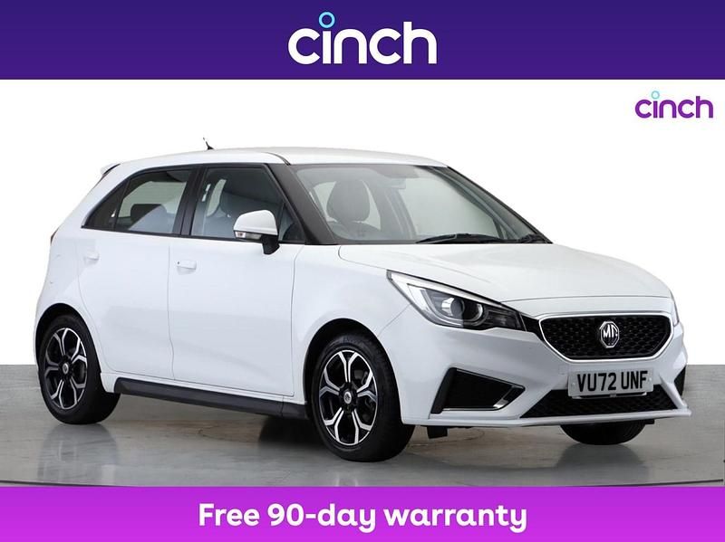 White Used 2022 MG MG3 Exclusive Hatchback | £9,999 (Fair price) - Image 1/3