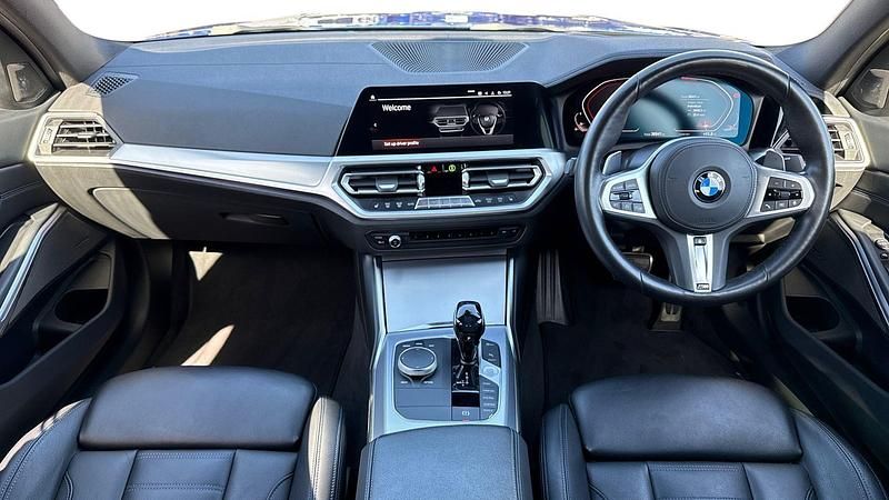 Used BMW 320 M Sport 181 HP (133 kW) 2019 Blue Sedan