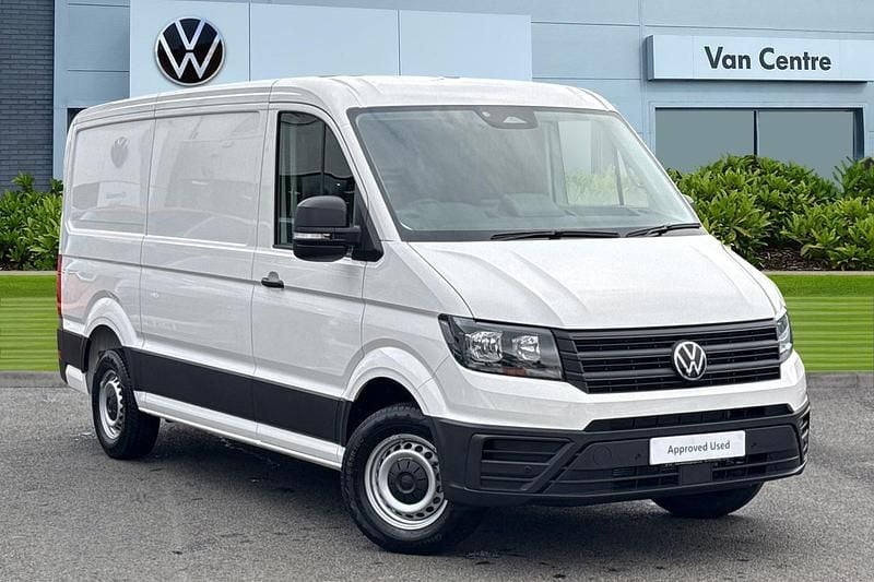 White New 2025 VW Crafter Van | £34,991 (Good price) - Image 1/4