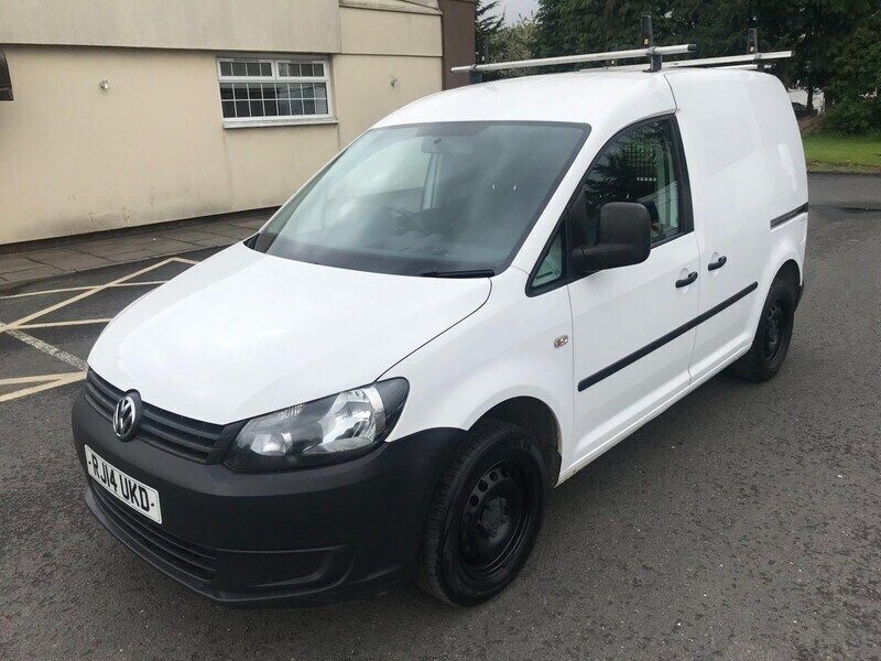 White Used 2014 VW Caddy Startline MPV | £5,995 (A bit pricey) - Image 1/4