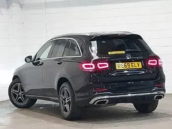 Second-hand Mercedes GLC220 AMG line 194 CP (142 kW) 2019 Negru SUV