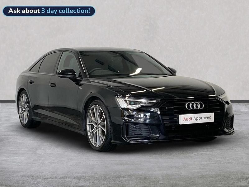 Black Used 2021 Audi A6 Black Edition Sedan | £30,382 (Fair price) - Image 1/4