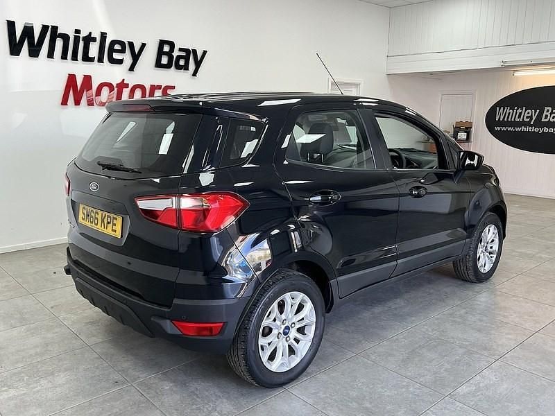 Used Ford Ecosport Zetec 112 HP (82 kW) 2017 Black SUV