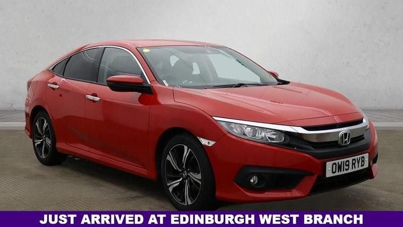 Used Honda Civic SR 126 HP (92 kW) 2019 Red Sedan