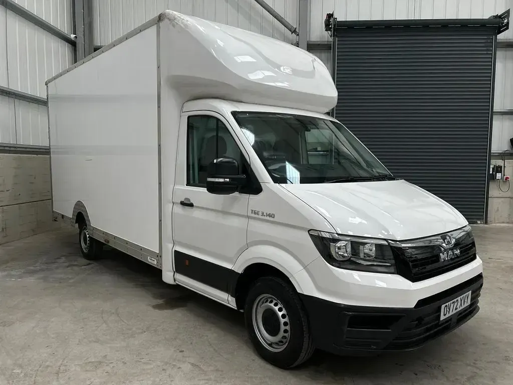 Used MAN TGE 140 HP (102 kW) 2023 White Van