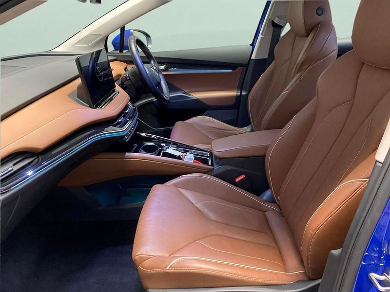 Used Skoda Enyaq iV ecoSuite 131 kW (179 HP) 2022 Blue SUV