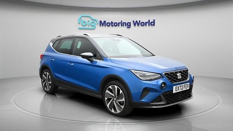 Used Seat Arona FR 110 HP (80 kW) 2023 Blue SUV