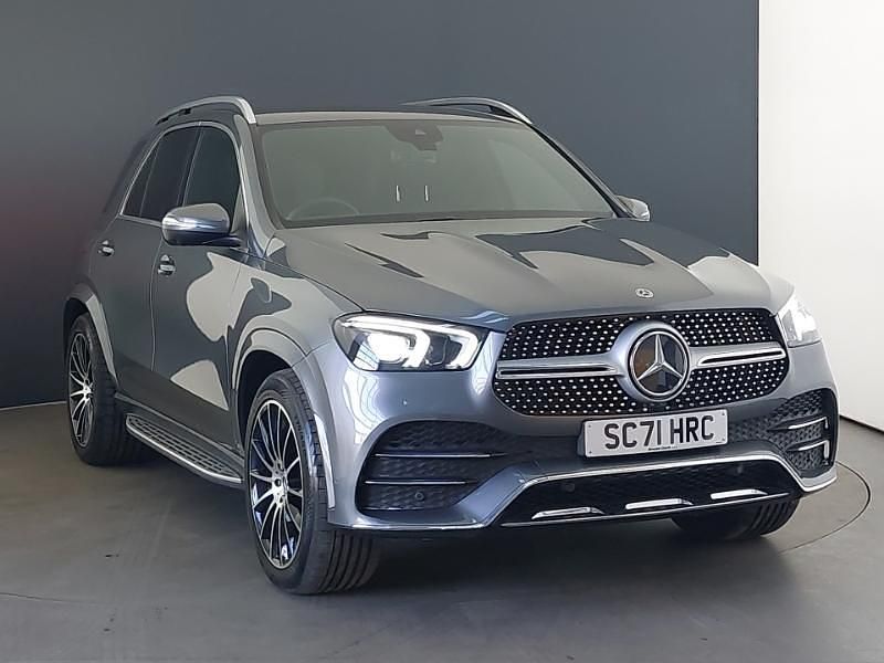 Grey Used 2022 Mercedes GLE350 AMG Line Premium SUV | £48,998 (Fair price) - Image 1/4
