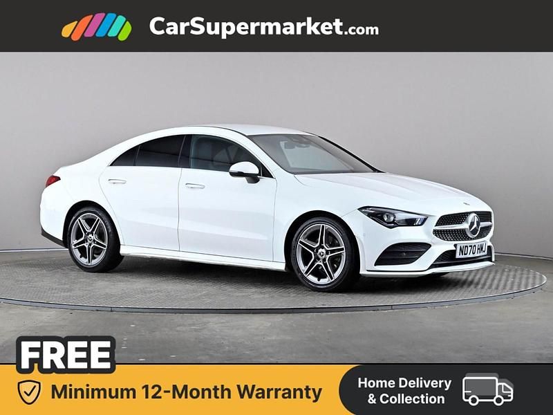 Used Mercedes CLA180 AMG Line Premium 2020 White Sedan