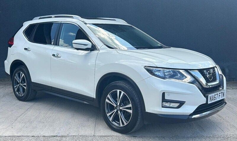 White Used 2017 Nissan X-Trail N-Connecta SUV | £10,895 (Fair price) - Image 1/3