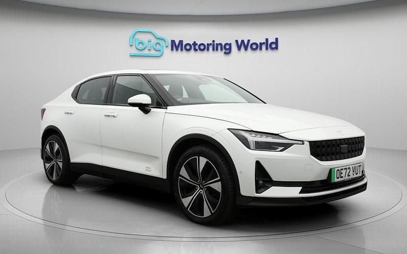 White Used 2022 Polestar 2 Long Range Dual motor Hatchback | £18,300 (Good price) - Image 1/4