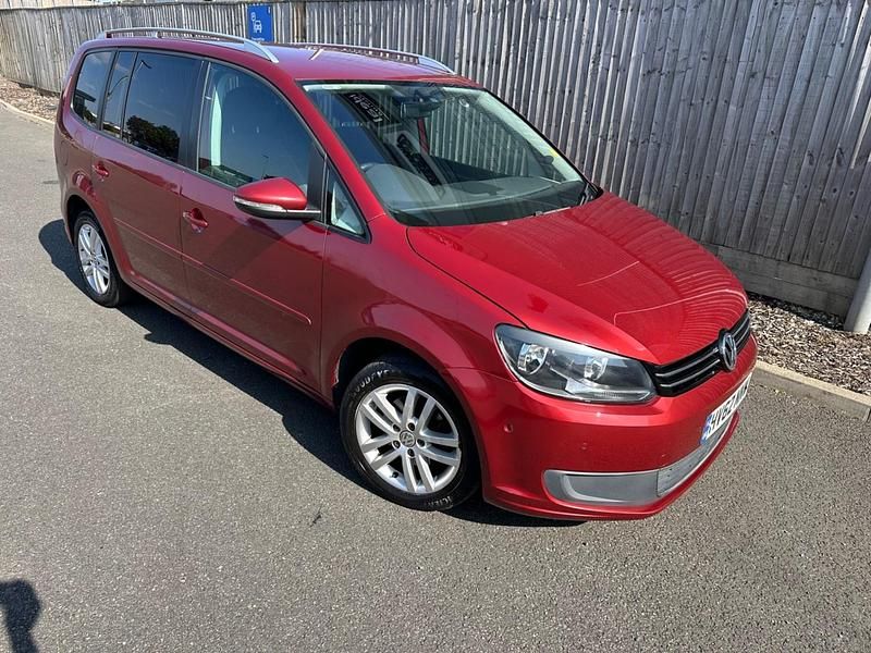 Red Used 2012 VW Touran SE MPV | £4,990 (Good price) - Image 1/4