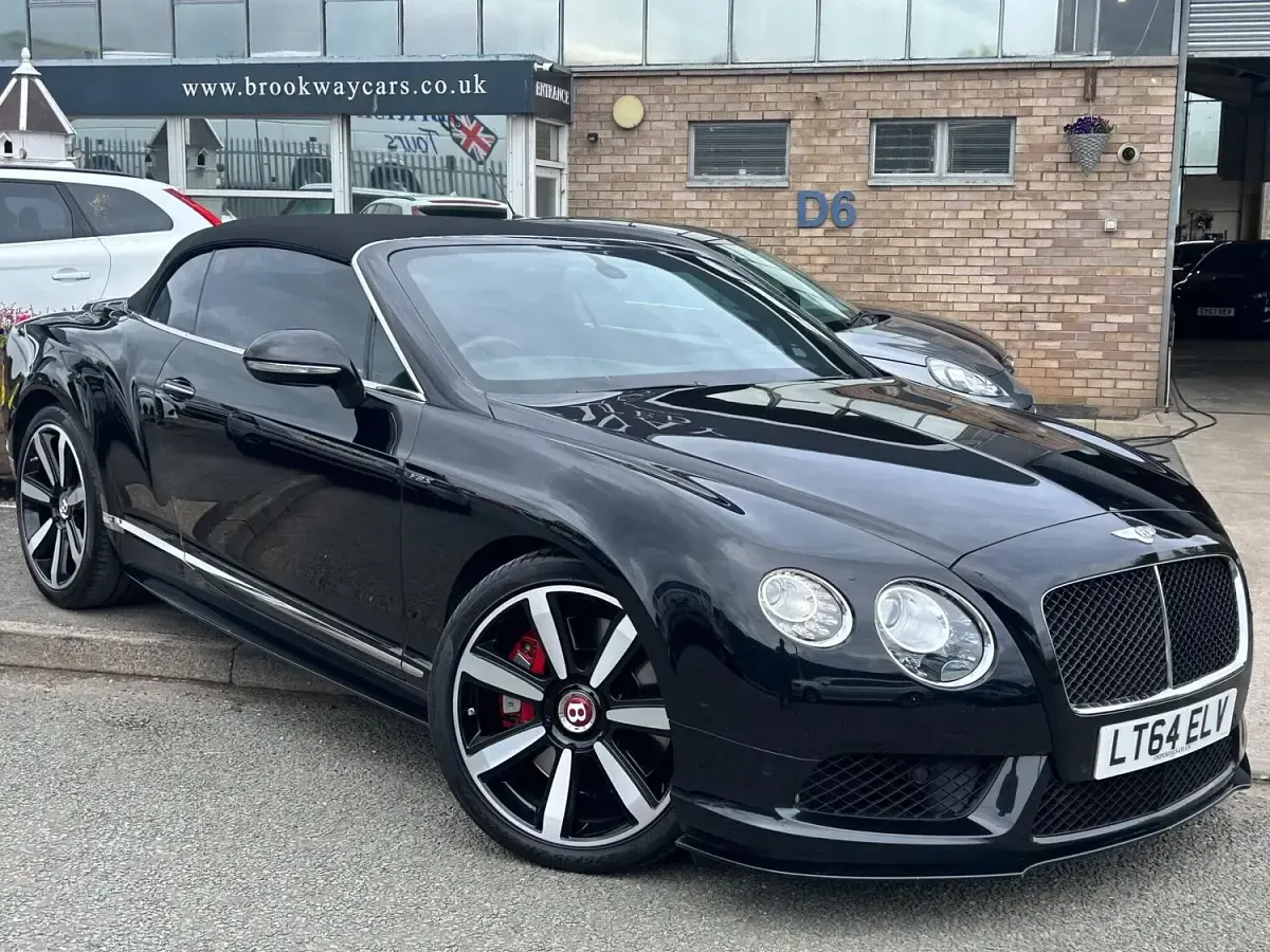 Used Bentley Continental GT Convertible 2014 Black Cabriolet