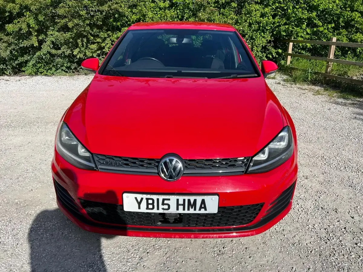 Used VW Golf VII GTD 2015 Red Hatchback