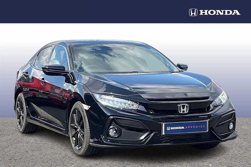 Black Used 2022 Honda Civic SR | £16,995 (Good price) - Image 1/4