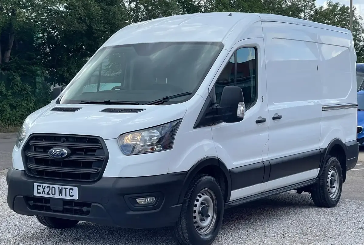 Used Ford Transit S 105 HP (77 kW) 2020 White Van