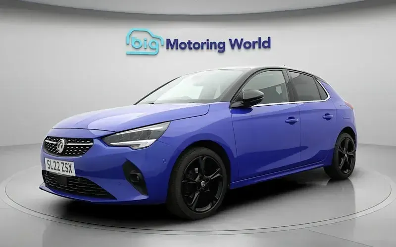 Used Vauxhall Corsa Edition 75 HP (55 kW) 2022 Blue Hatchback