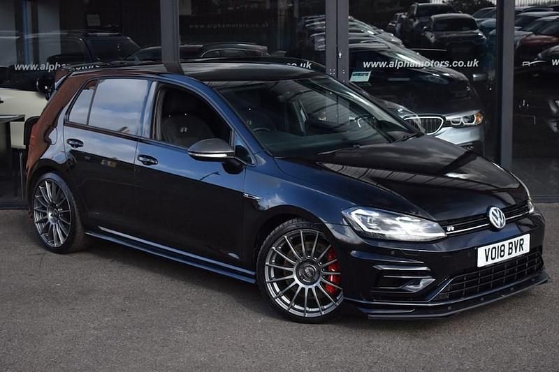 Used VW Golf VII R 310 HP (228 kW) 2018 Black Hatchback