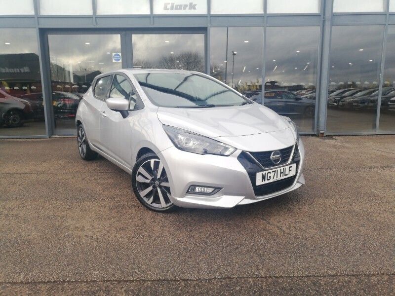 Silver Used 2021 Nissan Micra Tekna Hatchback | £15,998 (A bit pricey) - Image 1/4