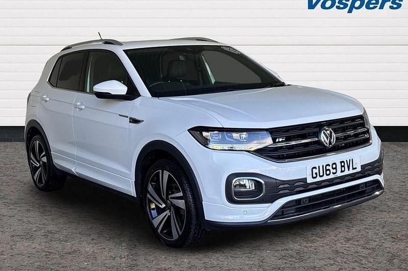 White Used 2019 VW T-Cross R-line SUV | £18,450 (Fair price) - Image 1/1