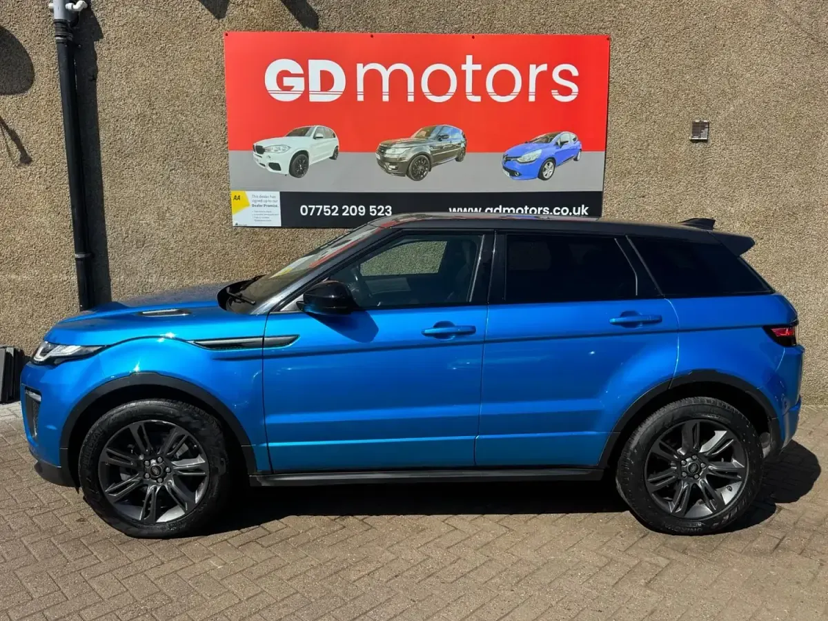 Used Land Rover Range Rover evoque Landmark 2018 Blue Estate