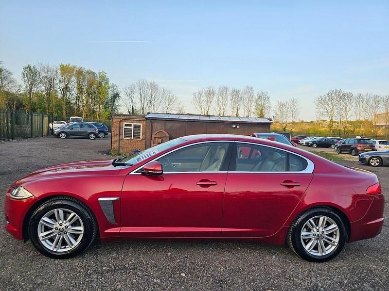 Used Jaguar XF Luxury 2013 Red Sedan