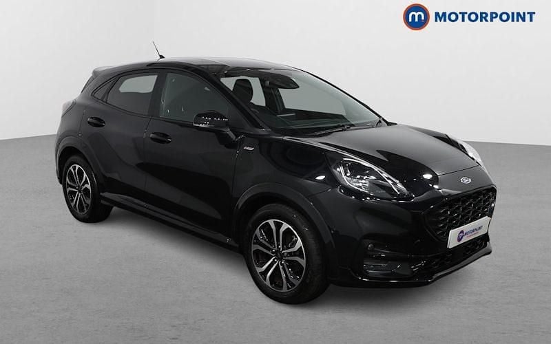 Black Used 2023 Ford Puma ST-Line Hatchback | £15,499 (Good price) - Image 1/4
