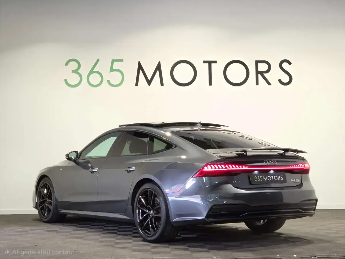 Usado Audi A7 Sportback Black Edition 286 CV (210 kW) 2020 Gris Utilitario