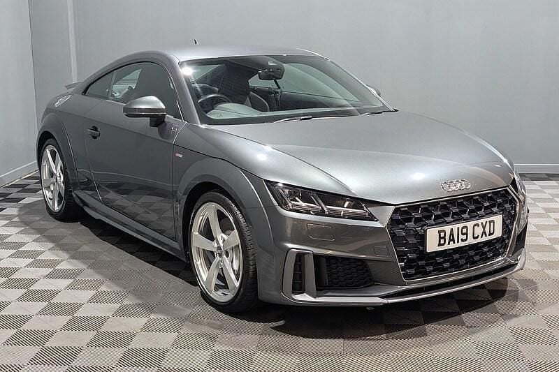 Used Audi TT S-Line 245 HP (180 kW) 2019 Grey Coupe