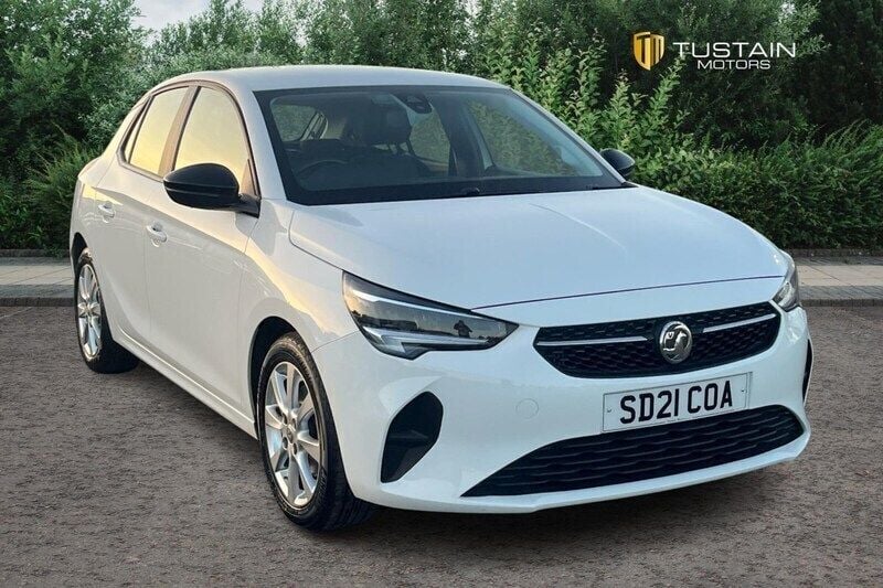 Jade white Used 2021 Vauxhall Corsa S Hatchback | £11,199 (Fair price) - Image 1/4